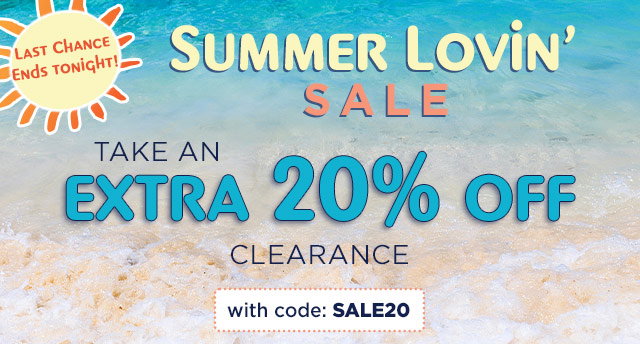 Shop 20% Off Sale