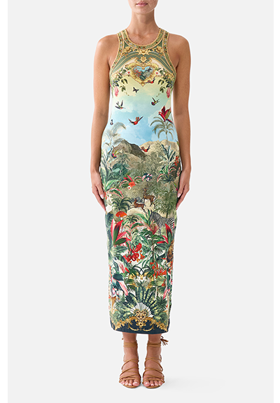 JERSEY TANK DRESS | WANDERLUST EMPIRE