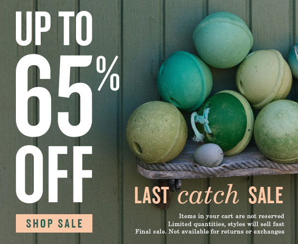Last Catch Sale up to 65% off. Shop sale.