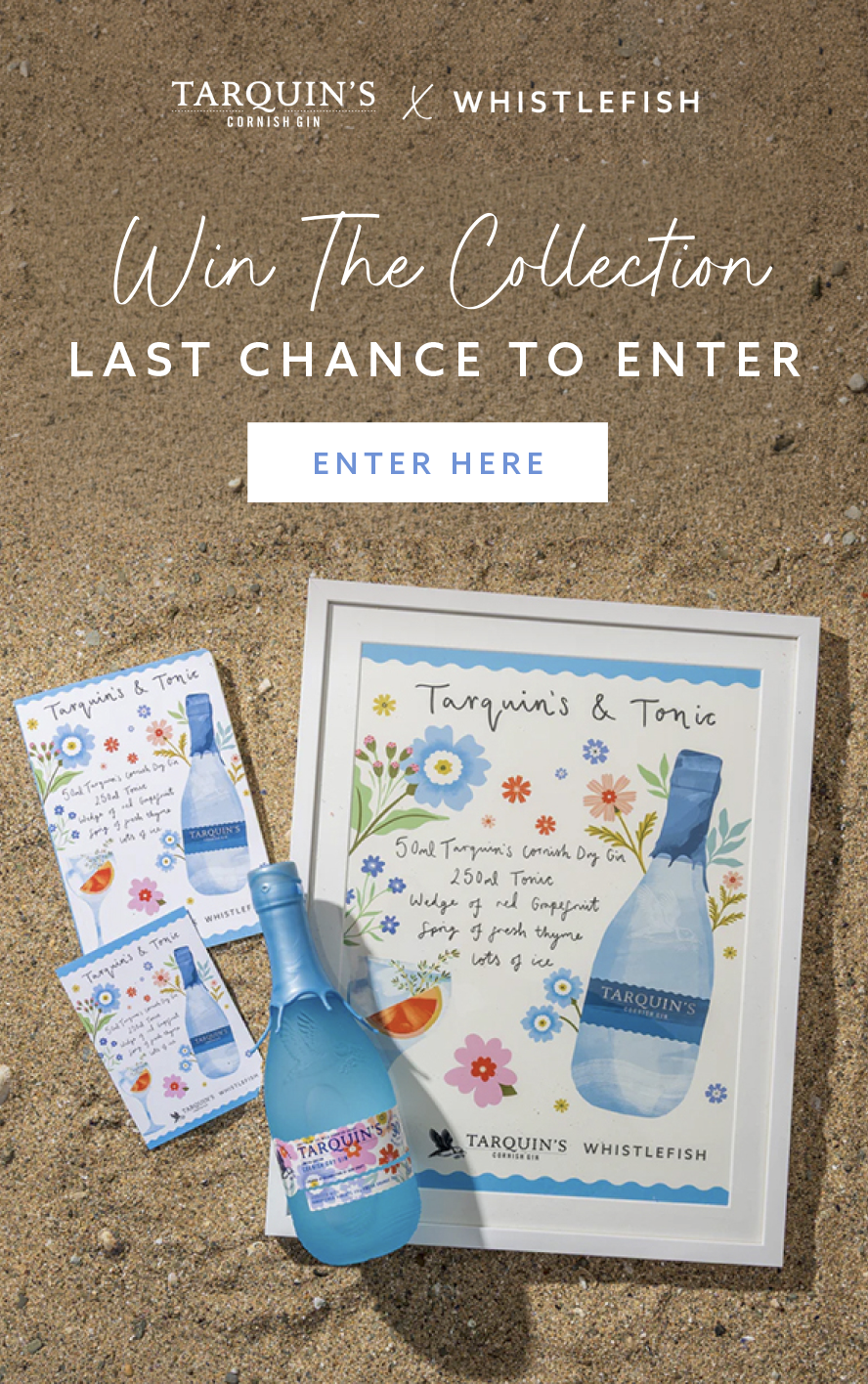 Enter our Tarquins x Whistlefish competition here. 