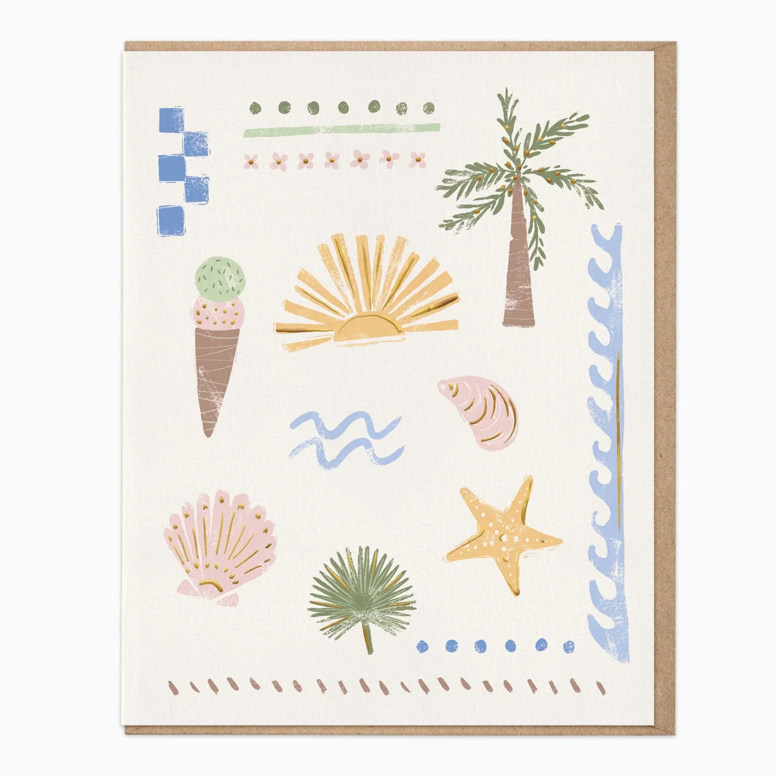 Image of H447 - Beach Days Birthday Card