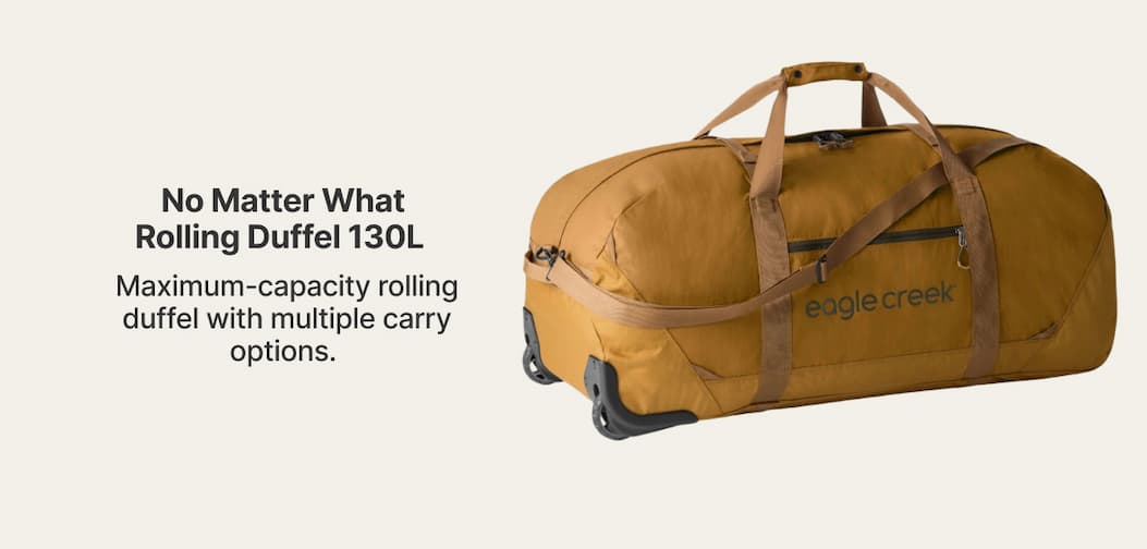 NMW Rolling Duffel 130L