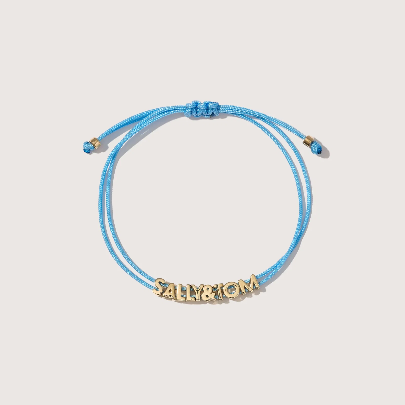 Image of Totem Name Sky Blue Cord Bracelet (Made To Order)