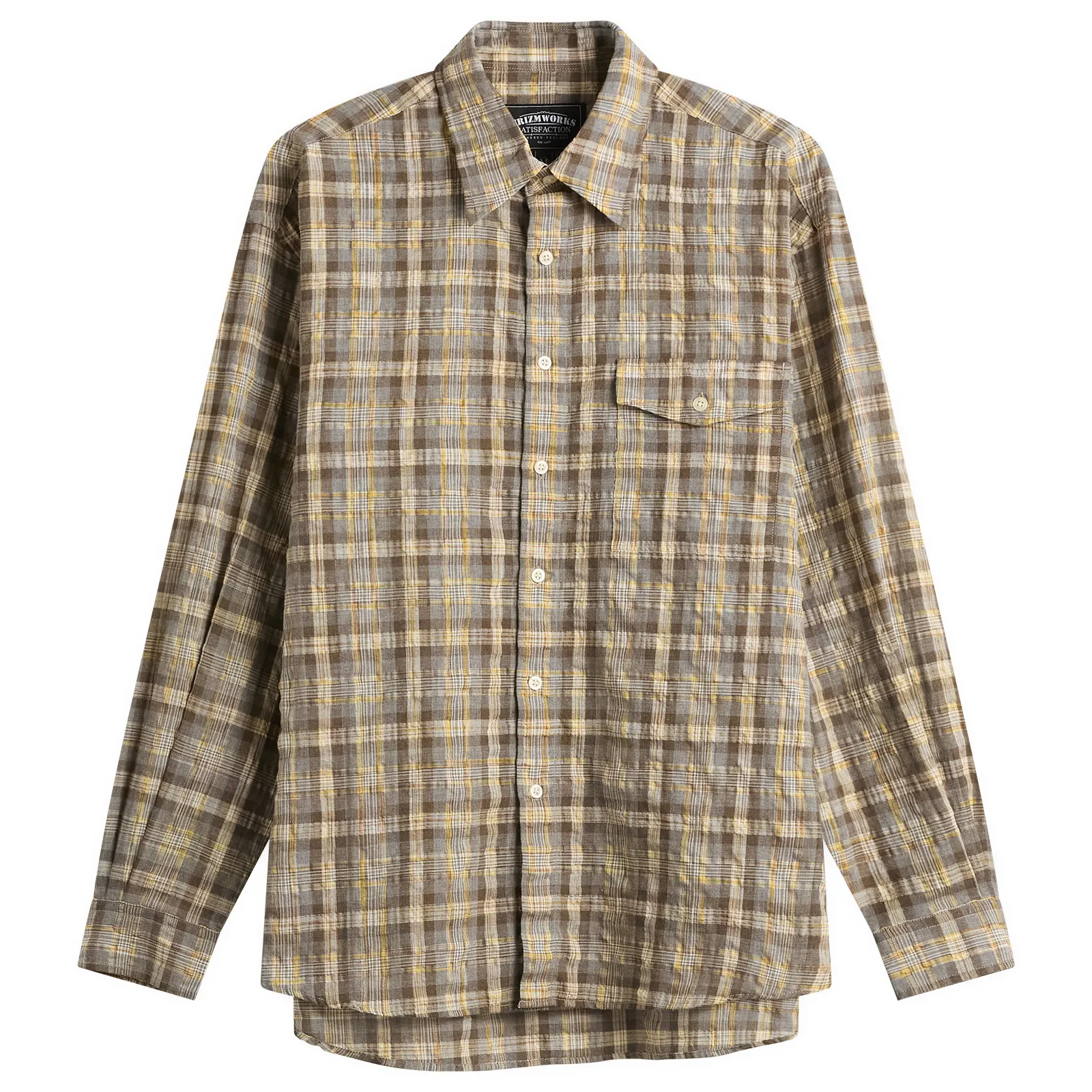 FrizmWORKS Uneven Check Shirt