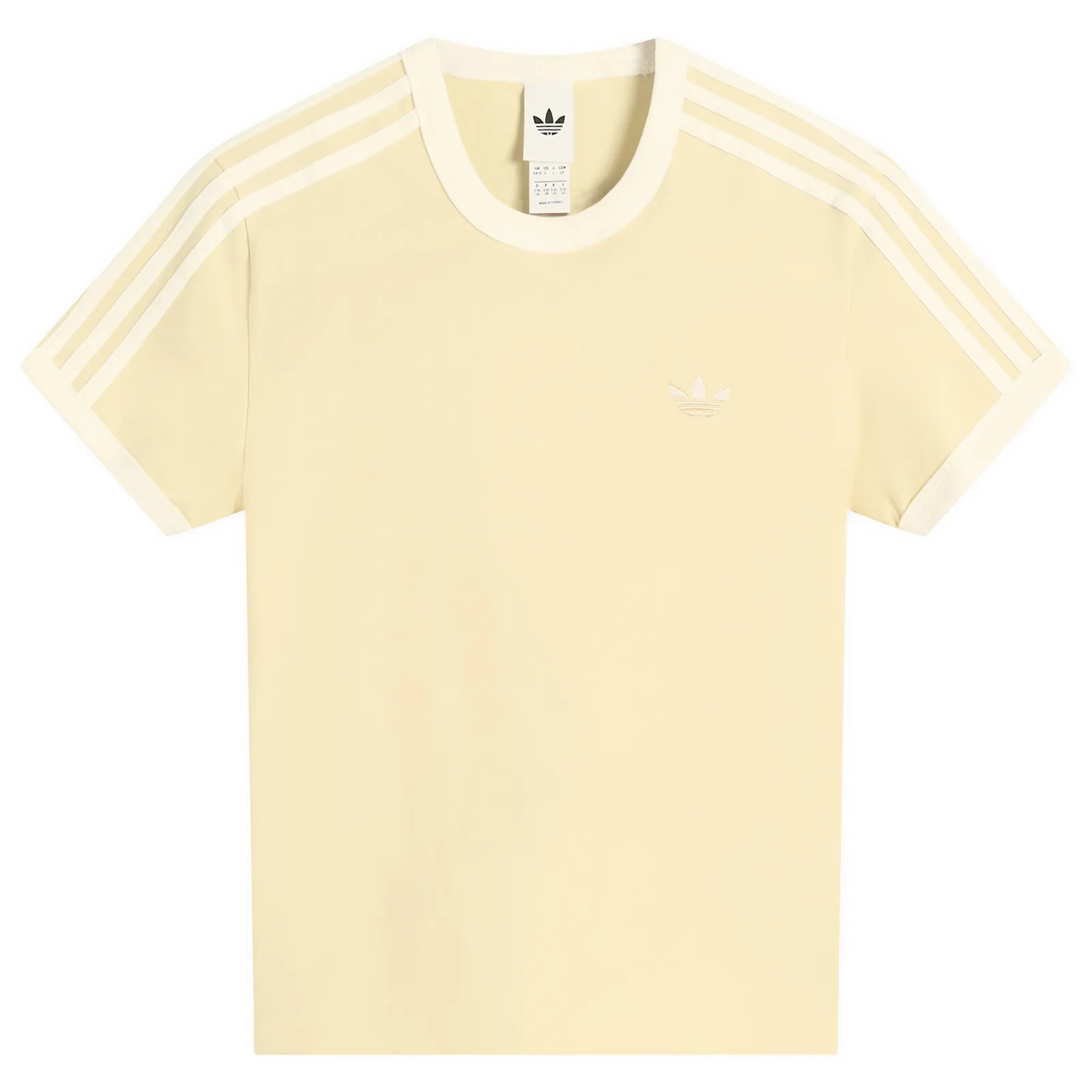 adidas 3 Stripe Short Sleeve T-Shirt