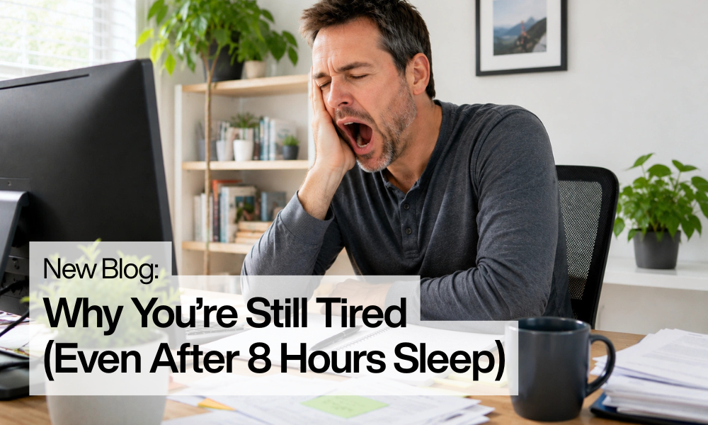 Why You’re Still Tired (Even After 8 Hours Sleep)