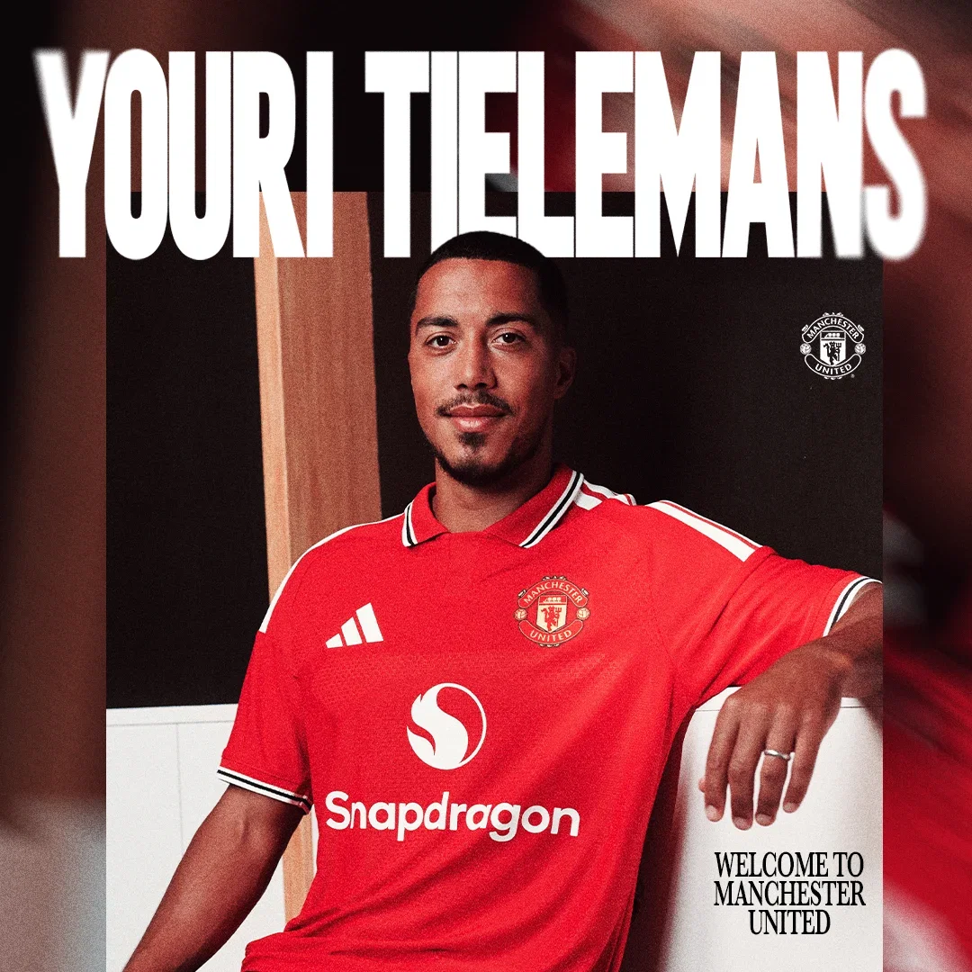 Youri Tielemans signs for United