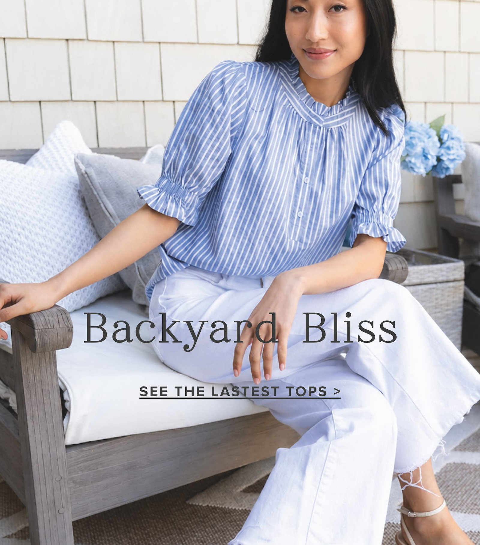 Backyard Bliss: shop tops