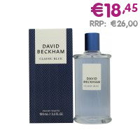 David Beckham Classic Blue Eau de Toilette 100ml Spray - €18,45 RRP:€26,00