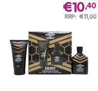 Umbro Energy Gift Set 100ml EDT + 150ml Body Wash - €10,40 RRP:€11,00