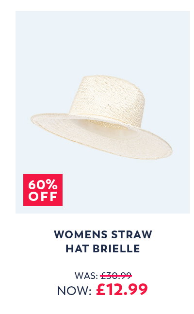 Womens Straw Hat Brielle