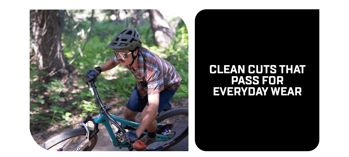 Clean cuts that pass for everyday wear