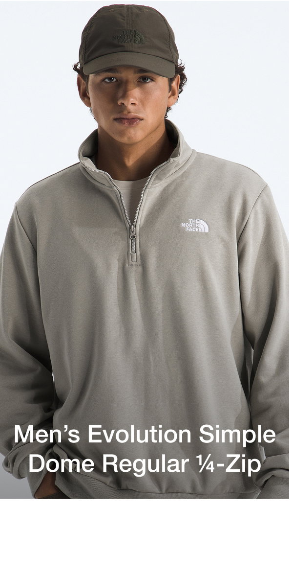 Men’s Evolution Simple Dome Regular ¼-Zip