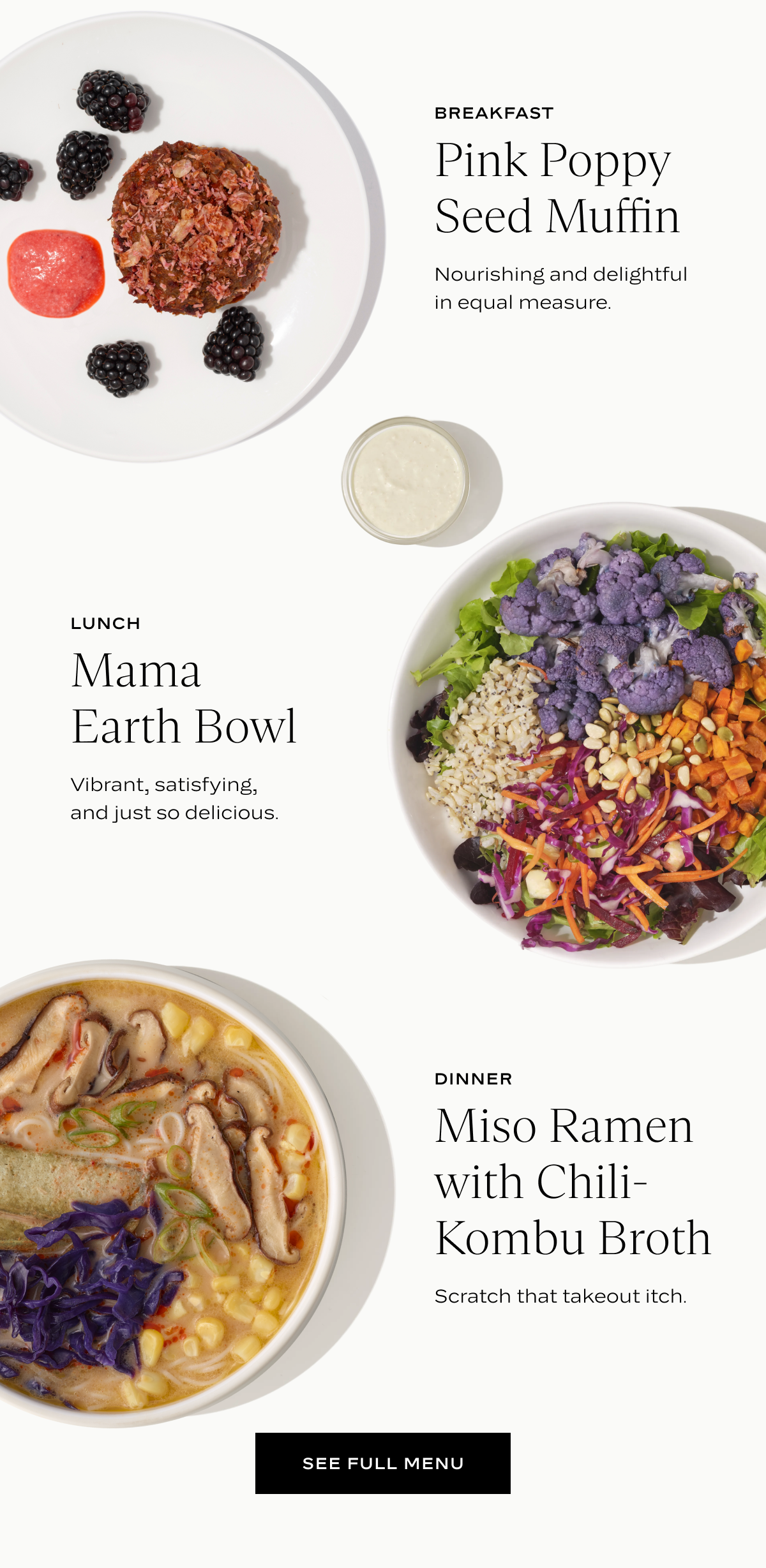 Menu Images
