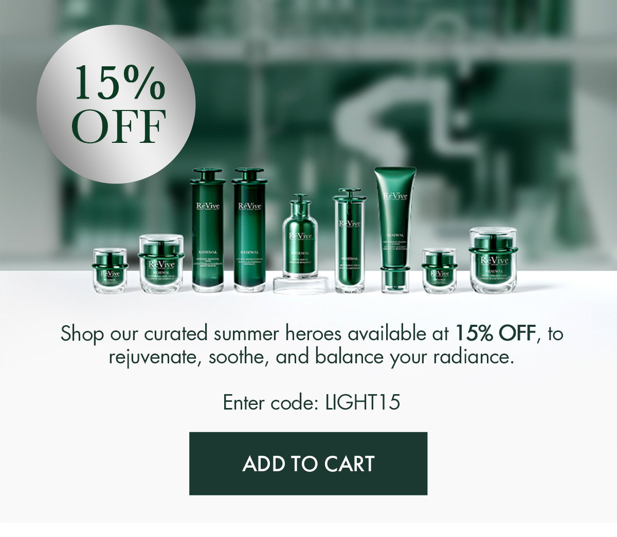 Enjoy 15% OFF Tomorrow, Enter code: LIGHT15 at Checkout