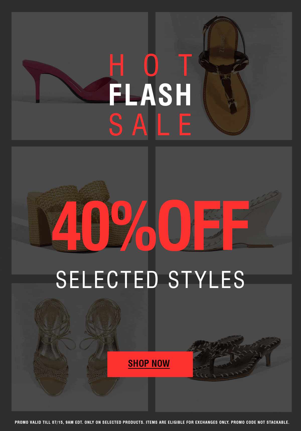 40% OFF SELECTED FULL PRICE | SHOP NOW