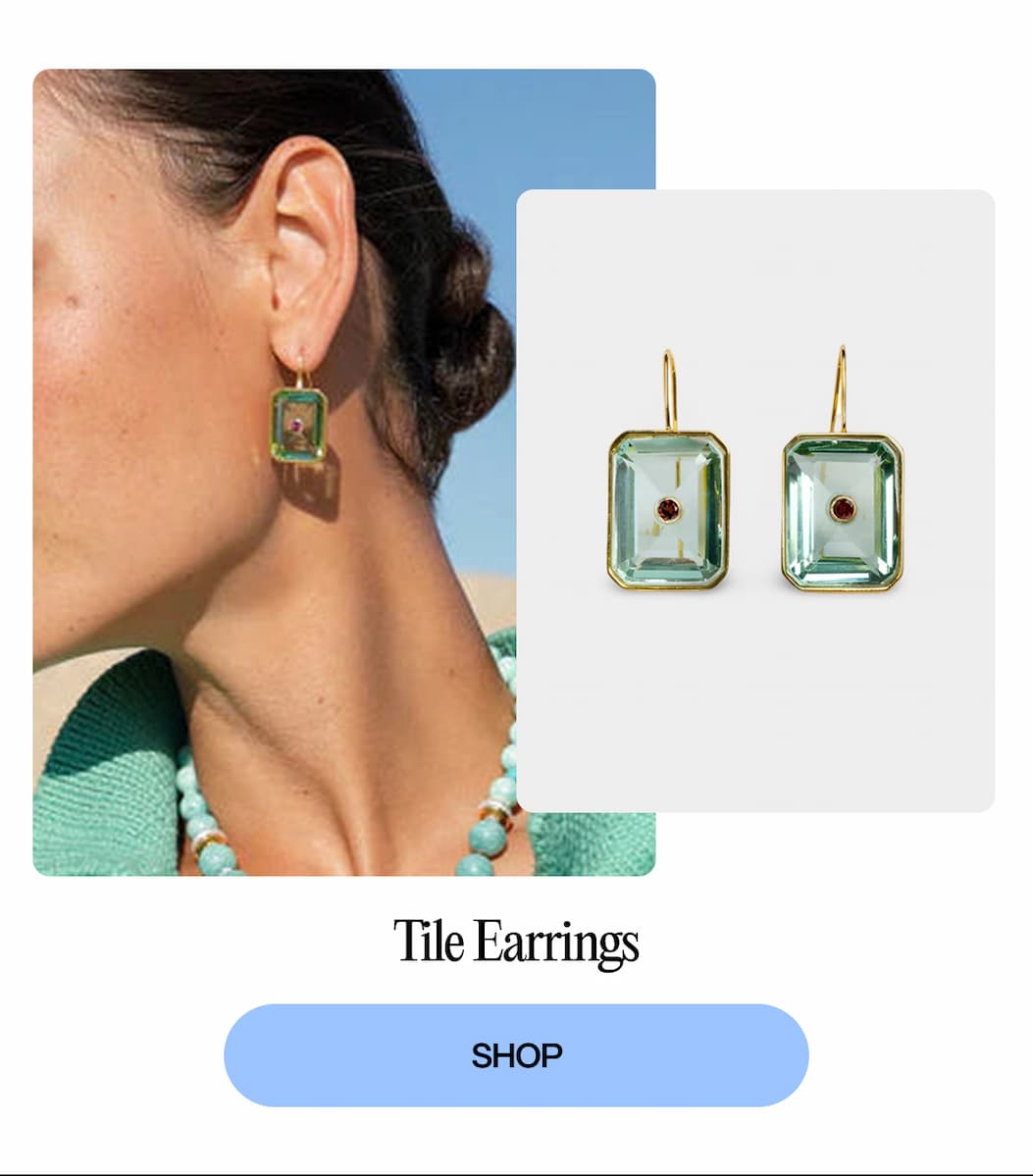 Tile Earrings | SHOP 