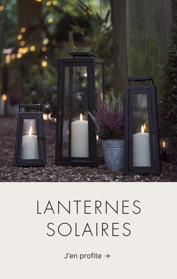 Lanternes solaires : la collection