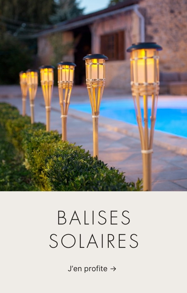 Balises et bornes solaires