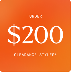 Under $200 Clearance Styles*
