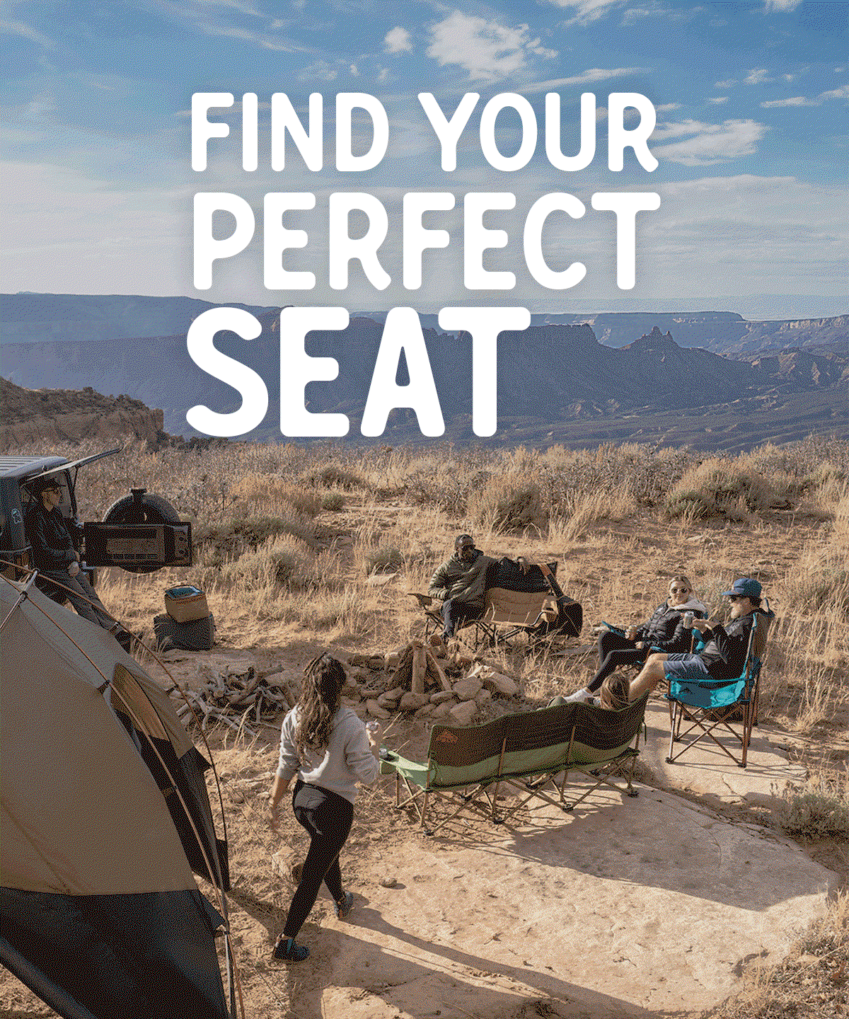 Find your seat at Kelty