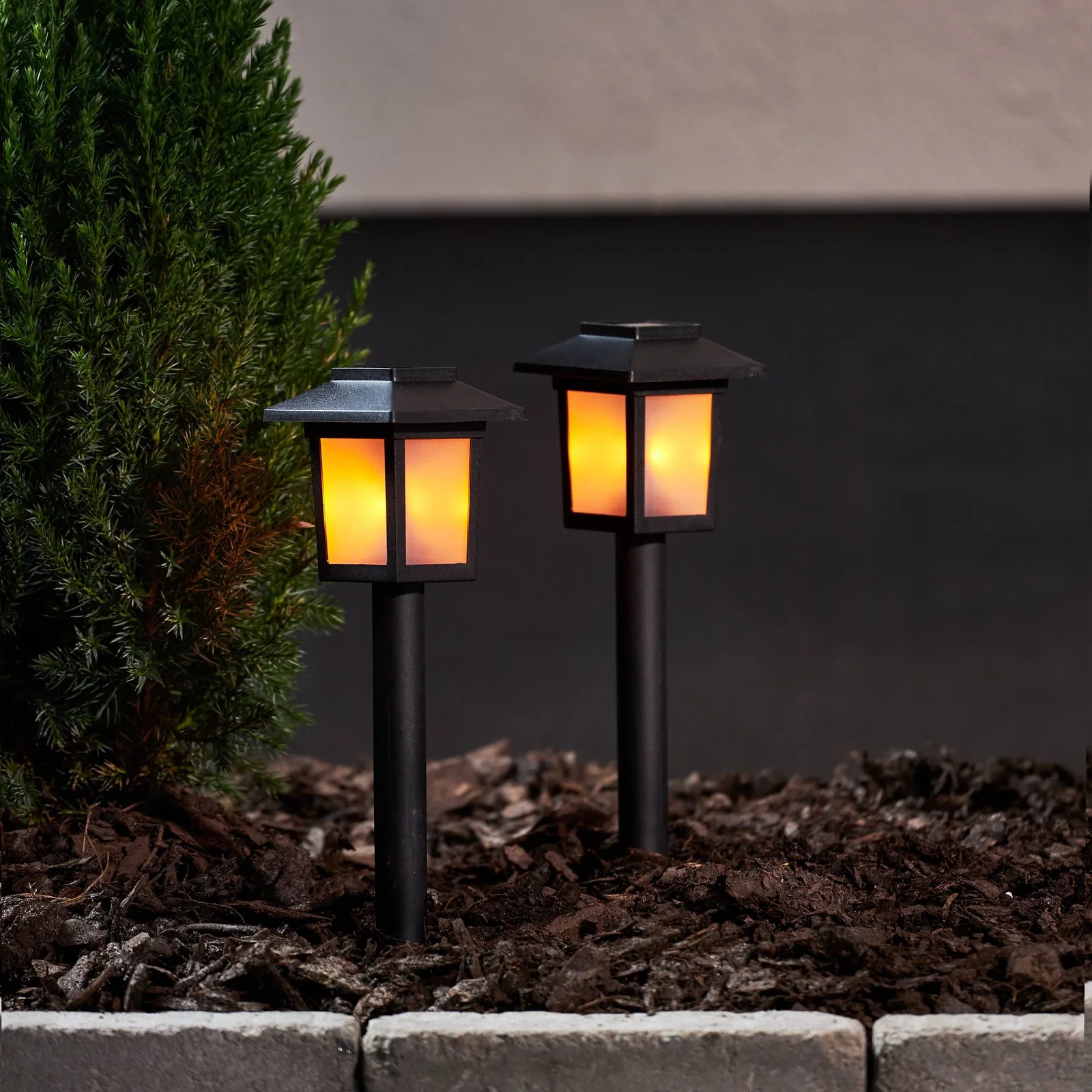 Image of Solar LED Spike Lanterns