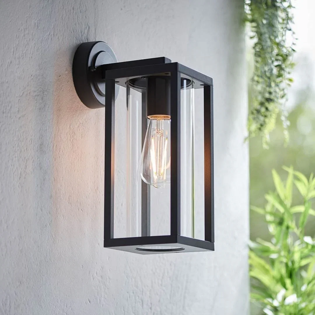 Image of Hamden Black Wall Light