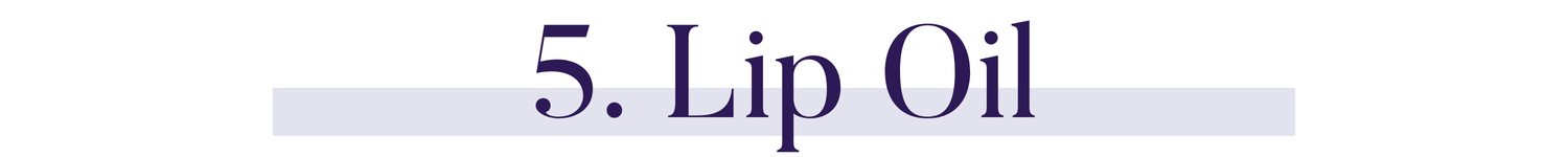 5. Lip Oil