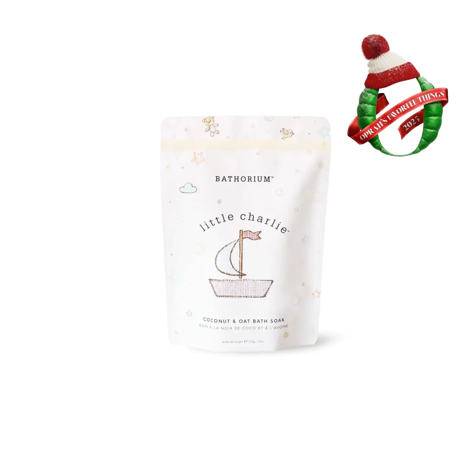 Image of little charlie™ Kids Coconut & Oat Bath Soak