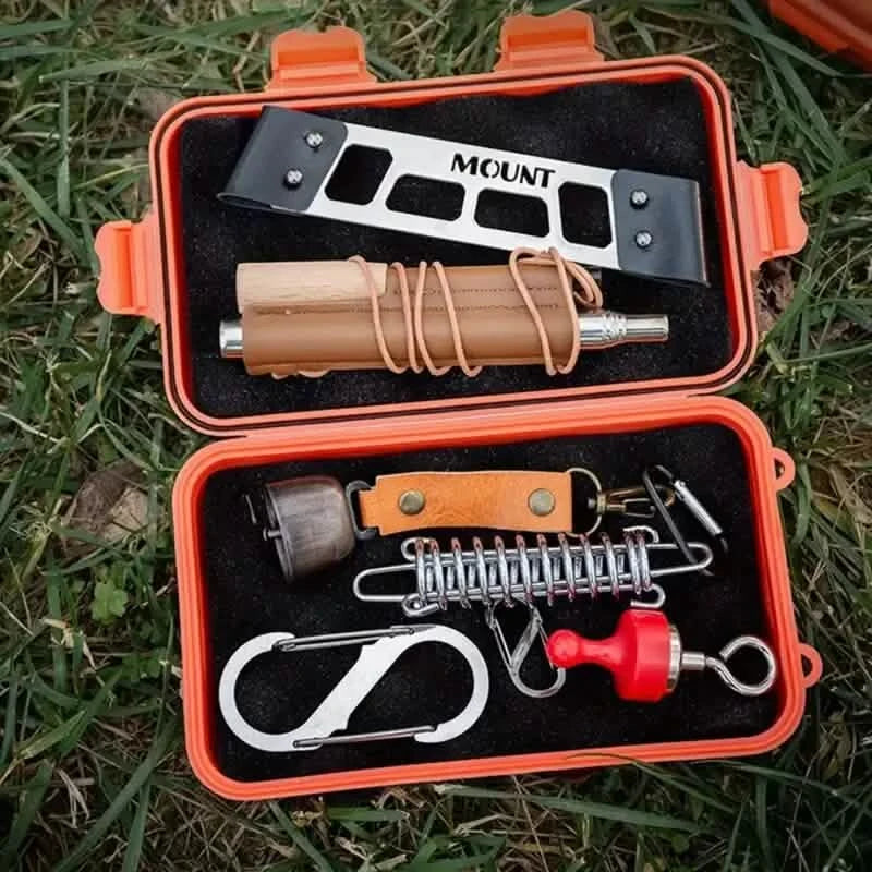 Image of Durable EDC Tool Box – Shockproof & Waterproof, Compact Travel Organizer