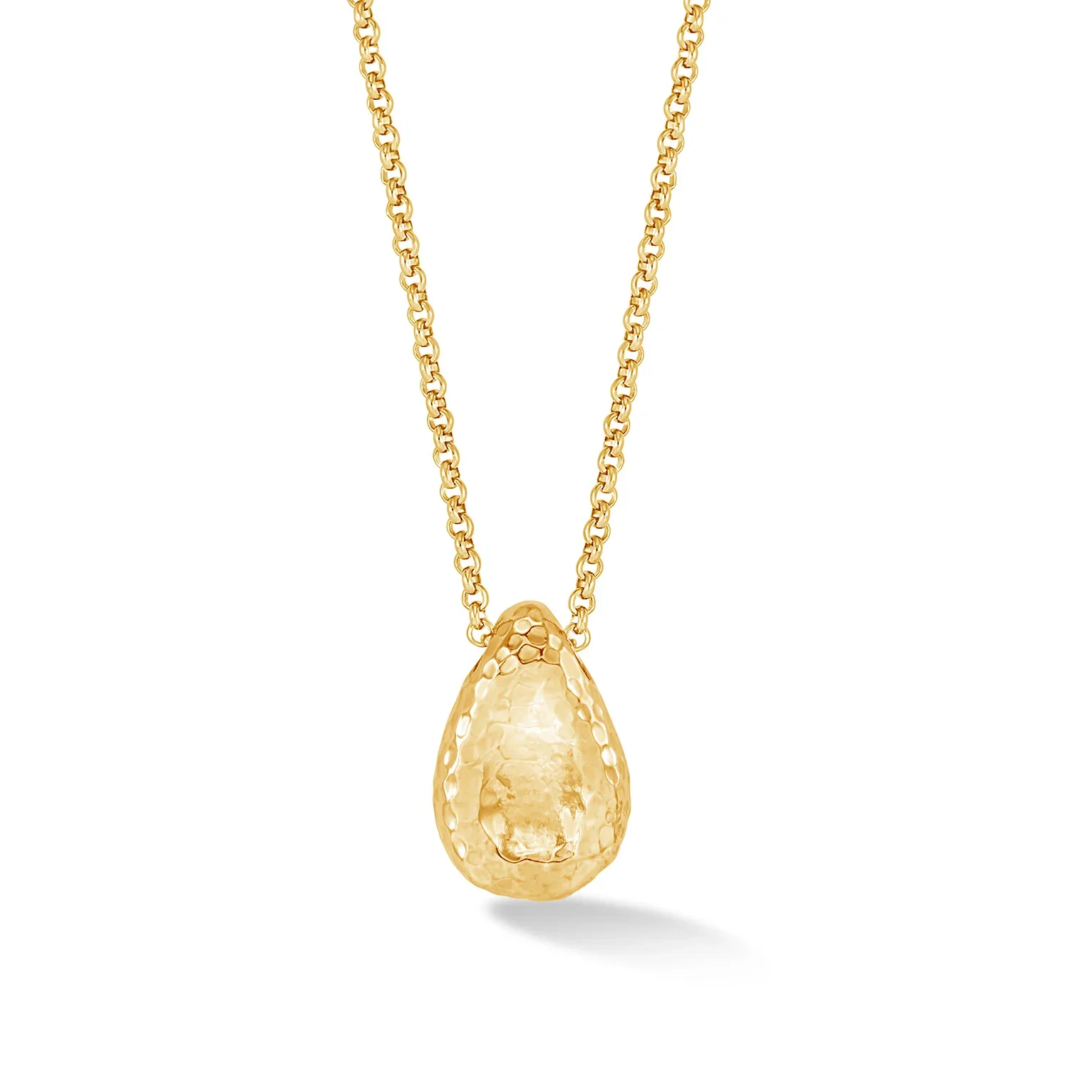 Image of Hammered Nomad Nuggets™ Pebble Pendant