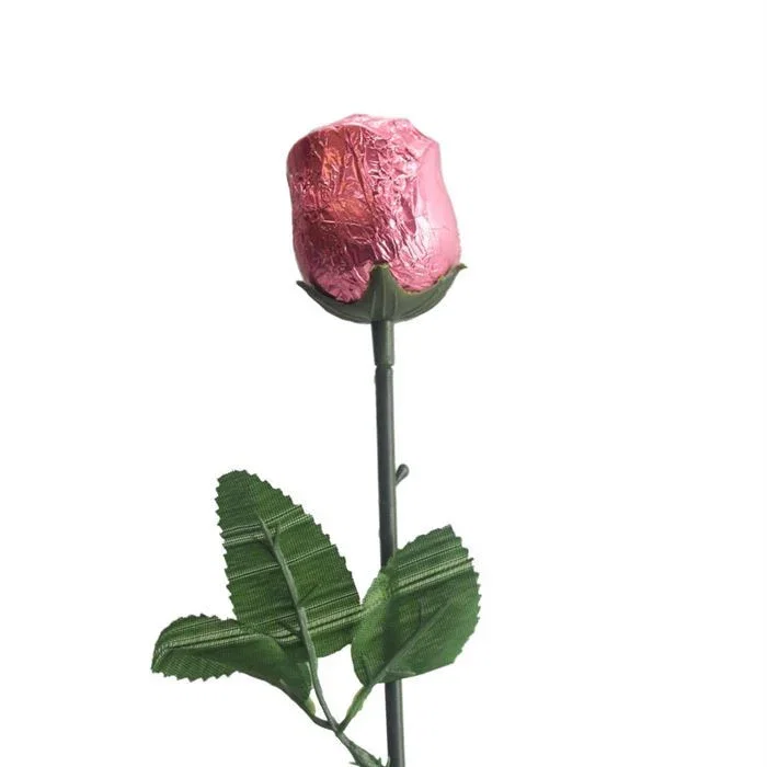 Image of Pink Milk Chocolate Roses - Each