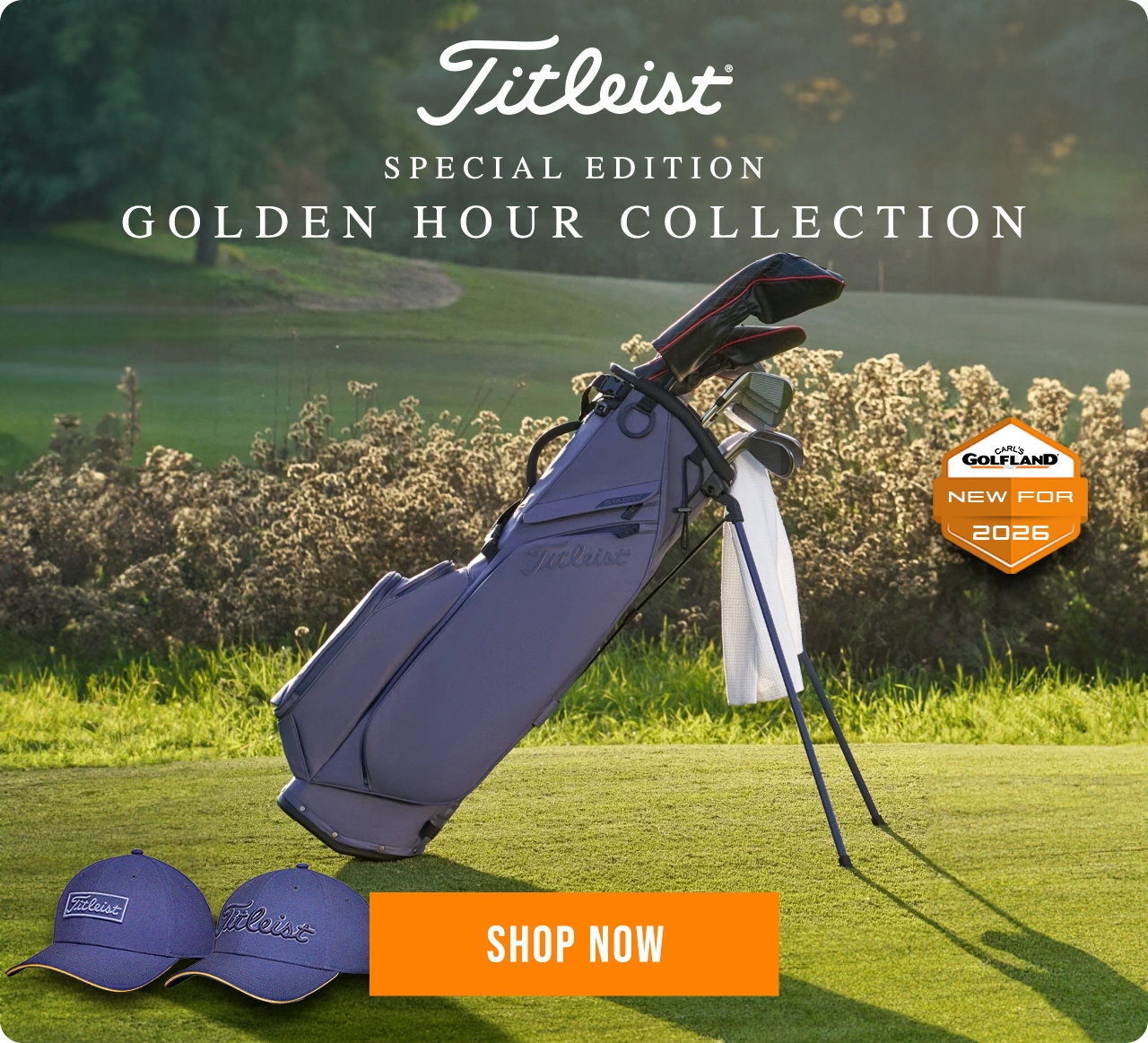 Special Edition | Titleist Golden Hour Collection