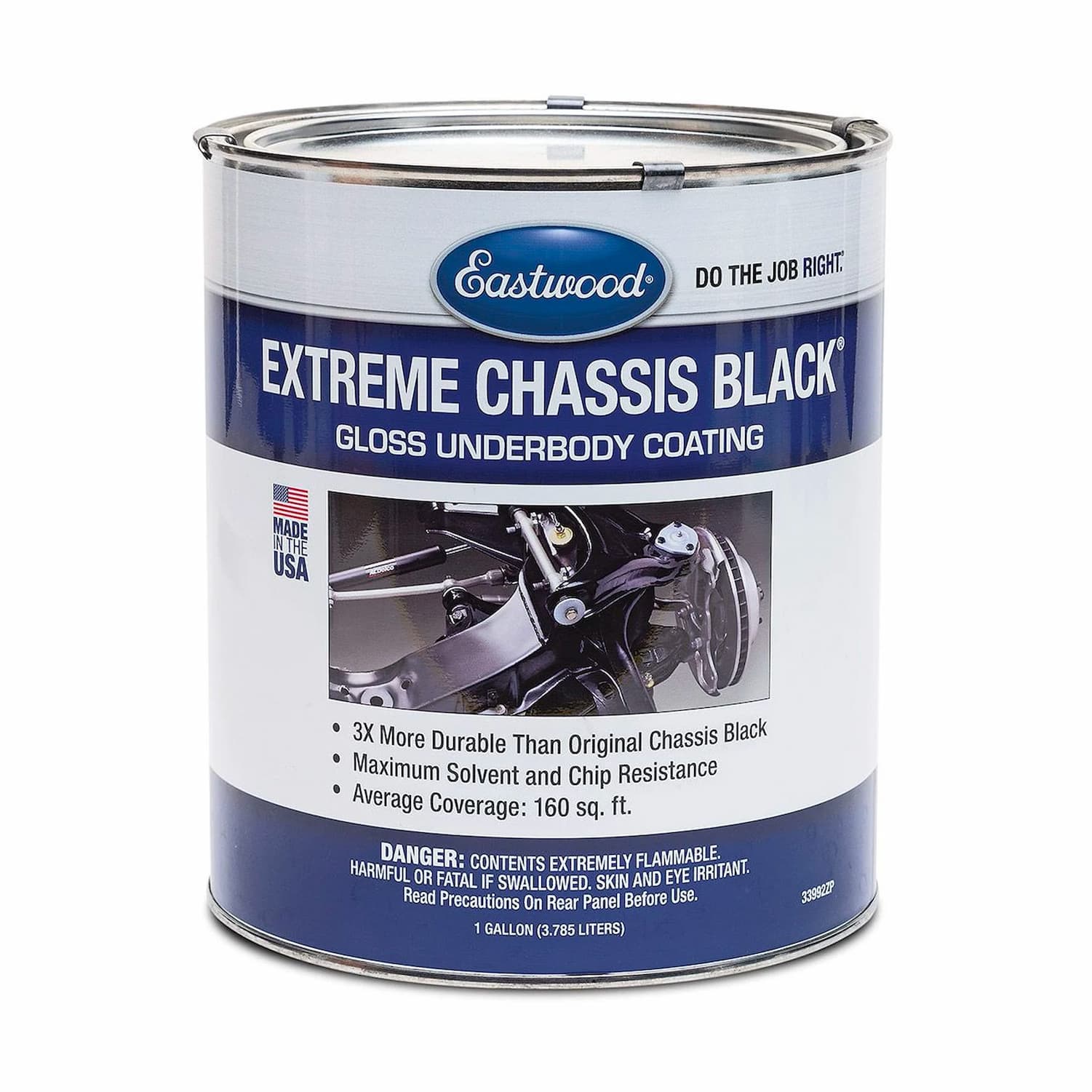 Eastwood Extreme Chassis Black Gloss - Gallon