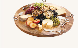 Carson Kressley Snaffle Bit Cheese Board