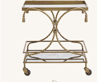 Carson Kressley Brighton Bar Cart