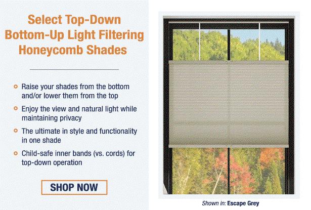 Top Down Bottom Up Band Lift Shades