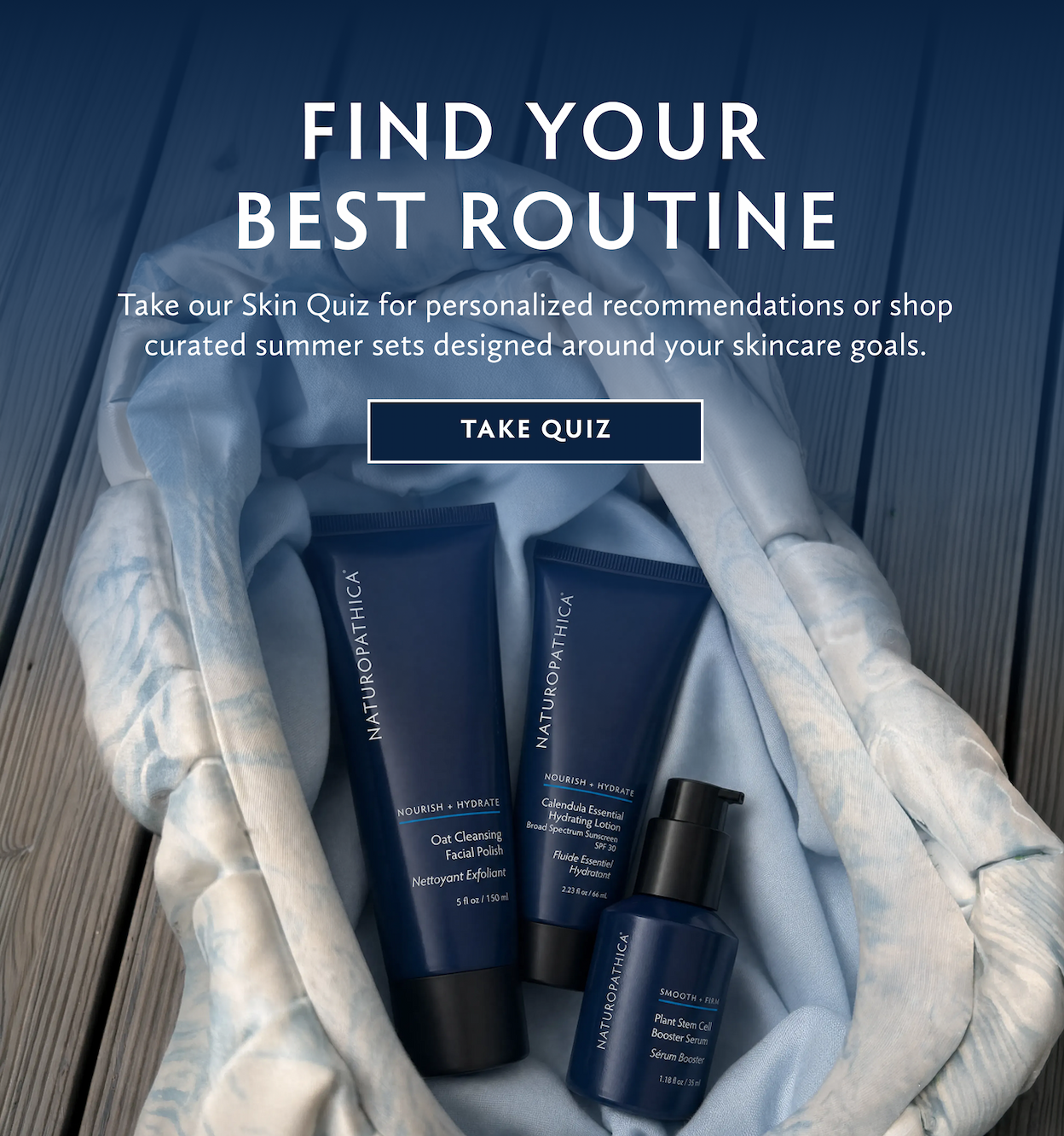 Find Your Best Routine Take Skin Quiz