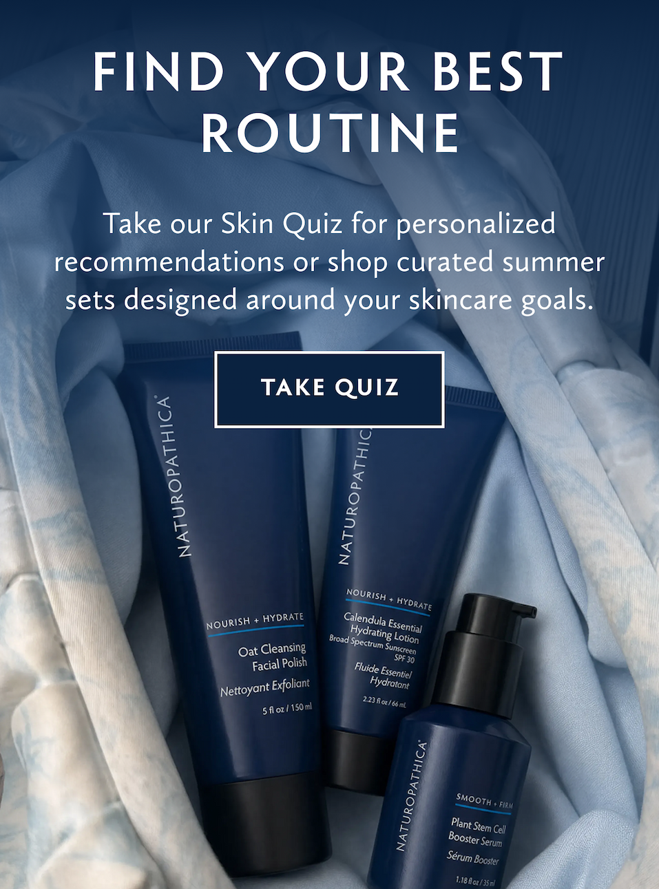 Find Your Best Routine Take Skin Quiz