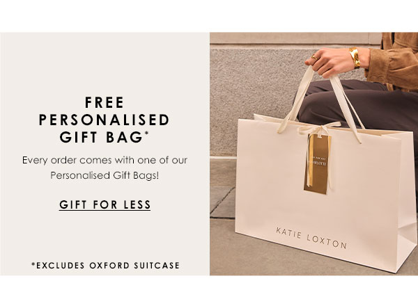 Free Personalised Gift Bag* - Gift For Less