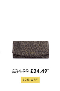 Travel Jewellery and Accessories Organiser in Leopard