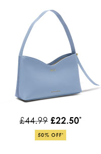  Camille Small Shoulder Bag in Cornflower Blue