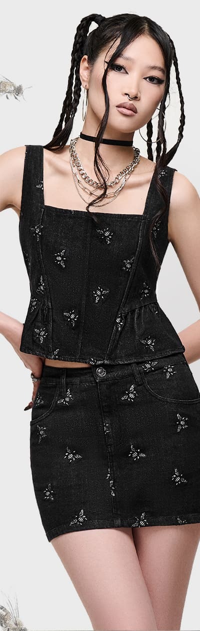 Twilight Swarm Corset Top