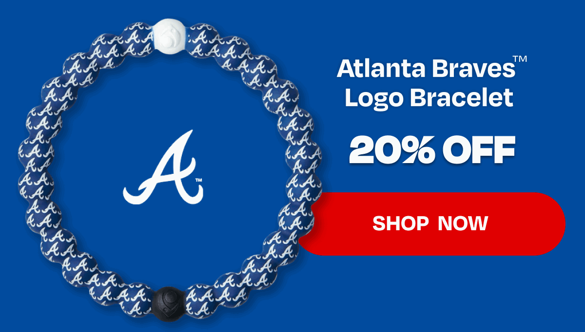Atlanta Braves  Logo Bracelet | 20% Off | Shop Now