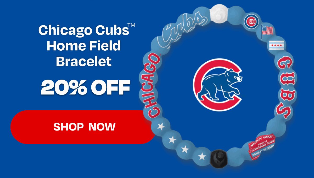 Chicago Cubs Home Field Bracelet | 20% Off | Shop Now