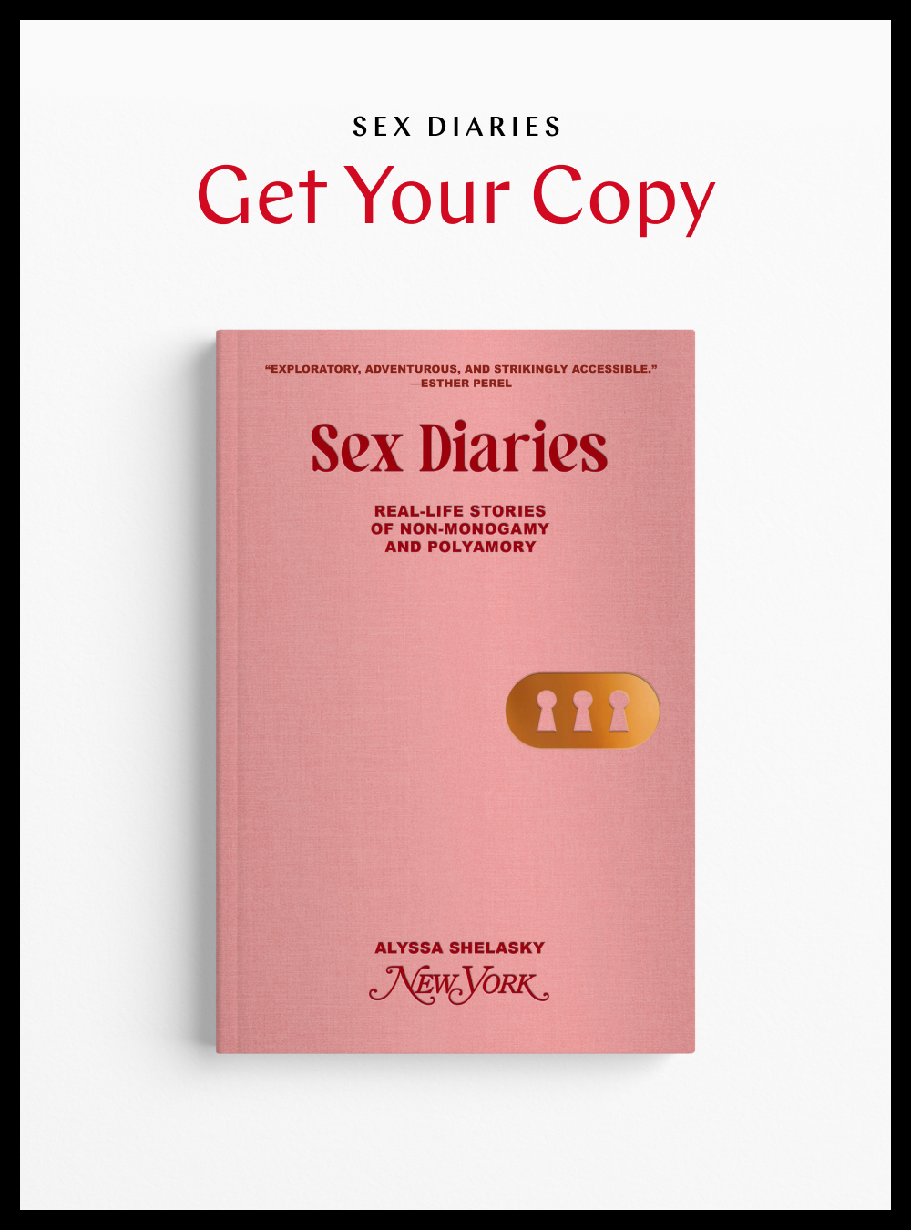 Sex Diaries - Get Your Copy