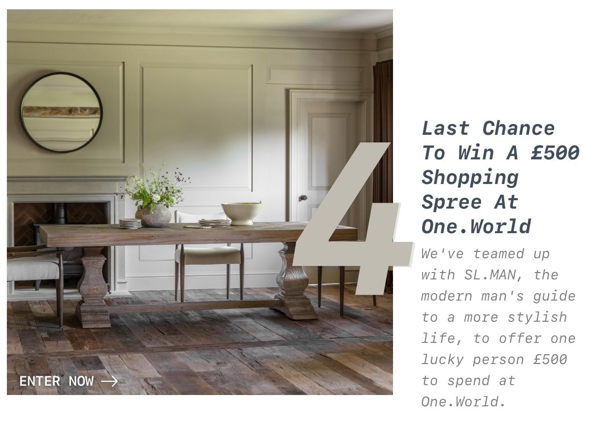 Last Chance To Win A £500 Shopping Spree At One.World
