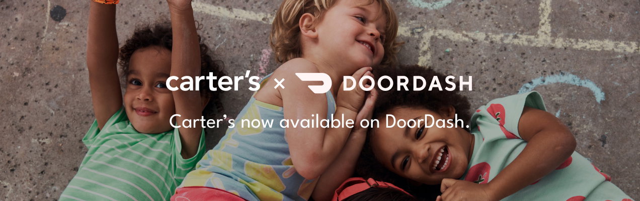 Carter's x Doordash | Carter's now available on Doordash.
