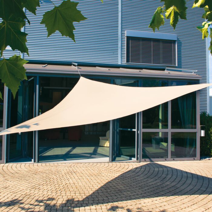 Sonnensegel «Triangel», 3.6 m , beige