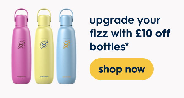 upgrade your fizz with £10 off bottles*